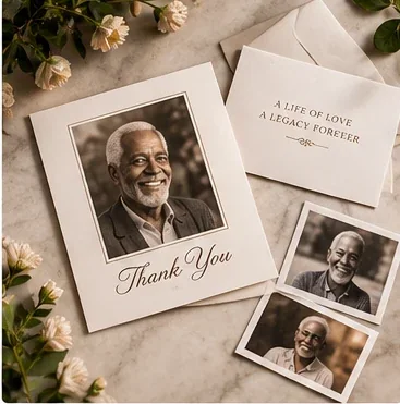 Remembrance cards and prints
