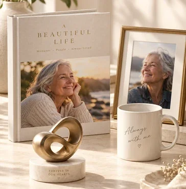 Personalized memory mug concept